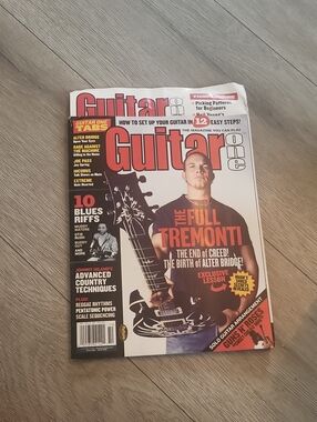 Guitar One Magazine - White & Red Cover